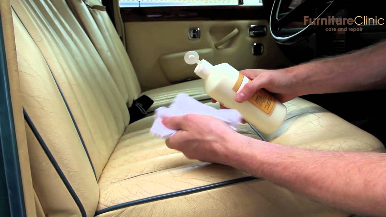 DIY Cleaning of Leather Seats-part 1